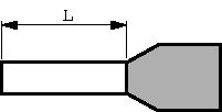 966067-9, Обжимной наконечник с выступом красный 1 mm²/8 mm, TE connectivity