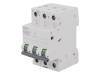 5SL6310-6 Выключатель максимального тока; 400ВAC; Iном:10А; Монтаж: DIN