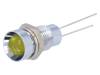 SMZS 081 Индикат.лампа: LED; вогнутый; Отв: O8,2мм; IP40; на печатную плату