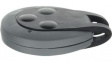 OV-IP/3.36 Bi-Injection Pocket 3 Pushbuttons 57x44x14.5mm Black / Grey Thermoplastic Elasto