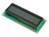 RC1602B-GHY-CSXD Дисплей: LCD; алфавитно-цифровой; STN Positive; 16x2; зеленый; LED