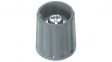 21-15301 Rotary knob 15 mm light grey