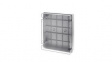 CLWIB 14 Junction Box with Clear Lid 300x380x120mm Light Grey Polycarbonate/Thermo-Resist