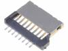 112K-TBA0-RA1 Разъем: для карт памяти; SD Micro; без экстрактора; SMT; позолота