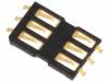 115E-AEC0-R01 Разъем: для карт памяти; SIM; без экстрактора, без держателя; SMT