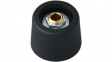 A3120049 Control knob without recess black 20 mm