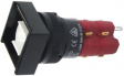 SD16-LAS1-2S Кнопочный переключатель с подсветкой 18 x 18 mm Функция фиксации 2 NO+2 NC