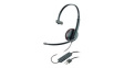 209744-201 Headset, Blackwire 3200, Mono, On-Ear, 20kHz, USB, Black / Red