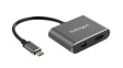 CDP2HDMDP Adapter, USB-C Plug - HDMI Socket/Mini DisplayPort Socket