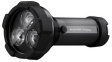 502188 Torch, LED, Rechargeable, 2600lm, 420m, IP54, Black