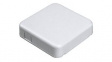 1551SNAP4WH Plastic Miniature Enclosure, Snap-Fit 1551SNAP 80x80x20.3mm White ABS IP30