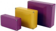 1590BPR Diecast Stomp Box, Aluminium, Purple, 60 x 112 x 31 mm