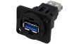 CP30205N USB Adapter in XLR Housing 2 x USB 3.0 A