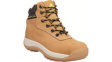 SAGAS3BE43 Nubuck Leather Safety Boots Size=43 Beige