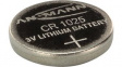 1516-0005 Lithium Button Cell Battery, Lithium Manganese Dioxide 3 V 30 mAh