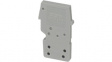 3213690 D-PPC 1,5/S End plate, Grey