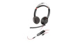 207586-201 Headset, Blackwire 5200, Stereo, On-Ear, 20kHz, USB/Stereo Jack Plug 3.5 mm, Bla