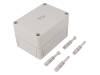 11090901 Enclosure without knock outs grey, RAL 7035 Polystyrene IP 66 N/A TK-PS