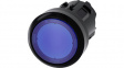 3SU1001-0AB50-0AA0 SIRIUS ACT Illuminated Push-Button front element Plastic, blue