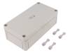 11041001 Enclosure without knock outs grey, RAL 7035 Polystyrene IP 66 N/A TK-PS