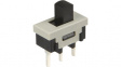 CS12ANW03 Slide switch, on-on, Soldering Pins