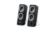 980-000810 PC Speakers, 2.0, 10W, Black