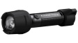 502185 Torch, LED, Rechargeable, 320lm, 165m, IP68, Black