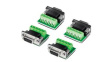 TI-S400 [4 шт] Serial Converter, Pack of 4 Pieces, RS232 - RS422 / RS485, Serial Ports 1