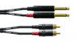 CFU 3 PC Audio cable assembly 3 m Black