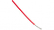 3077 RTH005 [30 м] Stranded wire, 1.31 mm2, red Stranded tin-plated copper wire PVC