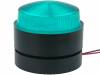X80-01-04 Сигнализатор: световой; мигающий световой сигнал; Цвет: зеленый