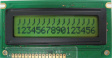 DEM 16217 SYH ЖК-точечная матрица 5.55 mm 2 x 16