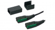 R10275-04-300 A6 extension cable + coupling 3 m Black