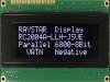 RC2004A-LLH-JSV Дисплей: LCD; алфавитно-цифровой; VA Negative; 20x4; LED; PIN:16