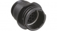 206036-5 Receptacle CPC Special Series 1 Poles=16, Accepts Male Contacts/Free Hanging/Cab