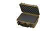 RND 600-00294 Watertight Case with Cubed Foam, 8.91l, 336x300x148mm, Polypropylene (PP), Brown