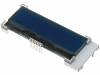 RX1602A4-BIW-TS Дисплей: LCD; алфавитно-цифровой; COG, STN Negative; 16x2; голубой