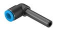 QSL-10HL Push-In L-Connector, 76.6mm, Compressed Air, QS