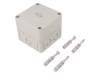 10590301 Enclosure with knock outs grey, RAL 7035 Polystyrene IP 66 N/A TK-PS