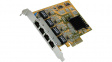 EX-6074-2 Network Interface Card PCI-E x4 4x 10/100/1000