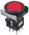 LB6L-A1T64R Кнопочный переключатель с подсветкой 2CO 5 A 30 В / 125 В / 250 В IP65