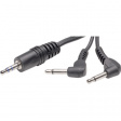 AC21-1,5M/BK-R Y-Audio cable jack 3.5 mm 1.5 m