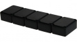 RND 455-00024 Герметичная коробка черная 40 x 28 x 18 mm ABSUL94-HB0