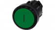 3SU1000-0AB40-0AC0 SIRIUS ACT Push-Button front element Plastic, green
