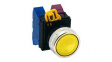 YW4B-M1Y Pushbutton Switch Actuator, Metal, Yellow, Momentary Function