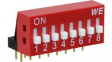 418217270908A DIP Switch Raised 8-Pin 2.54mm Through Hole