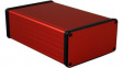 1455N1601RD Extruded Enclosure, Red, 103 x 160 x 53 mm, Aluminium, 1455
