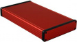 1455P2201RD Extruded Enclosure, Red, 125 x 220 x 31 mm, Aluminium, 1455