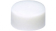 AT496B Push-button Cap 7.5 x 4 mm, white