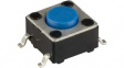 PTS645SK50SMTR92LFS Tactile Switch, 50 mA, 12 VDC